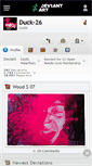 Mobile Screenshot of duck-26.deviantart.com