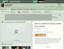 Tablet Screenshot of lorddaroth.deviantart.com