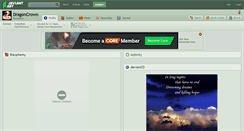 Desktop Screenshot of dragoncrown.deviantart.com