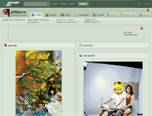 Tablet Screenshot of pitikjowo.deviantart.com
