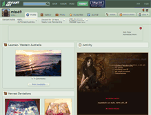 Tablet Screenshot of miss69.deviantart.com