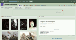Desktop Screenshot of genuine-atramentous.deviantart.com
