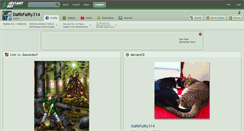 Desktop Screenshot of darkfairy314.deviantart.com