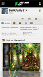 Mobile Screenshot of darkfairy314.deviantart.com