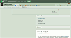 Desktop Screenshot of one3creations.deviantart.com