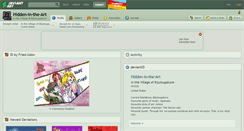 Desktop Screenshot of hidden-in-the-art.deviantart.com