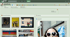 Desktop Screenshot of jesuisperdu.deviantart.com