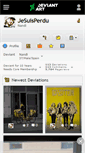 Mobile Screenshot of jesuisperdu.deviantart.com