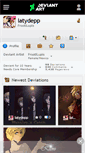 Mobile Screenshot of latydepp.deviantart.com