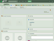 Tablet Screenshot of imti9924.deviantart.com