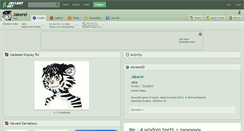 Desktop Screenshot of jakerei.deviantart.com