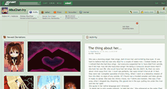 Desktop Screenshot of misuchan-ivy.deviantart.com
