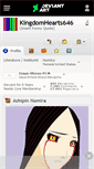 Mobile Screenshot of kingdomhearts646.deviantart.com