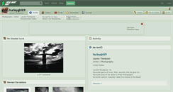 Desktop Screenshot of hurleygirl89.deviantart.com