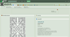Desktop Screenshot of joshuaterrell.deviantart.com
