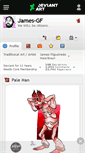 Mobile Screenshot of james-gf.deviantart.com