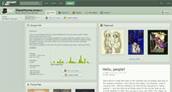 Desktop Screenshot of dianawynnejones.deviantart.com
