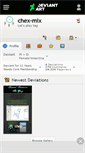 Mobile Screenshot of chex-mix.deviantart.com