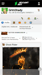 Mobile Screenshot of grimshady.deviantart.com