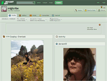 Tablet Screenshot of mlgscribe.deviantart.com