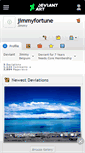 Mobile Screenshot of jimmyfortune.deviantart.com