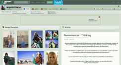 Desktop Screenshot of angeloid-ikarus.deviantart.com
