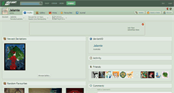 Desktop Screenshot of jalamie.deviantart.com