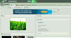 Desktop Screenshot of akroma91.deviantart.com