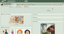 Desktop Screenshot of l-archaeologue.deviantart.com
