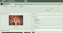 Desktop Screenshot of mobilelectro.deviantart.com