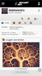 Mobile Screenshot of mobilelectro.deviantart.com