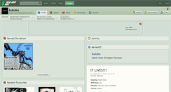 Desktop Screenshot of kukuku.deviantart.com