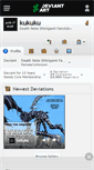 Mobile Screenshot of kukuku.deviantart.com
