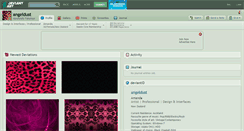 Desktop Screenshot of angeldust.deviantart.com