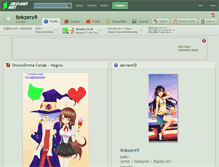 Tablet Screenshot of linkzerx9.deviantart.com