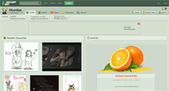 Desktop Screenshot of okumiiya.deviantart.com
