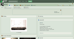 Desktop Screenshot of lt117.deviantart.com