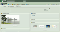 Desktop Screenshot of namata.deviantart.com