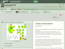 Tablet Screenshot of coconutstevio92.deviantart.com