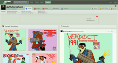 Desktop Screenshot of darthchlorophorm.deviantart.com