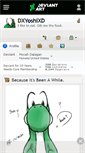 Mobile Screenshot of dxyoshixd.deviantart.com