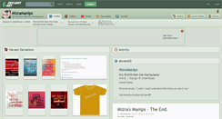 Desktop Screenshot of mizramanips.deviantart.com