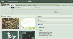 Desktop Screenshot of hannapai.deviantart.com