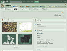 Tablet Screenshot of hannapai.deviantart.com