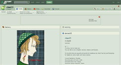 Desktop Screenshot of clear21.deviantart.com