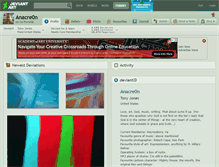 Tablet Screenshot of anacre0n.deviantart.com
