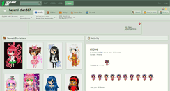 Desktop Screenshot of hayami-chan587.deviantart.com
