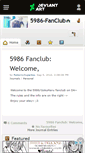 Mobile Screenshot of 5986-fanclub.deviantart.com