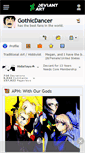 Mobile Screenshot of gothicdancer.deviantart.com