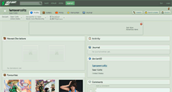 Desktop Screenshot of iamseercoltz.deviantart.com